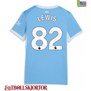 Manchester City Rico Lewis #82 Hemmatröja Dam 2026-27 Kortärmad
